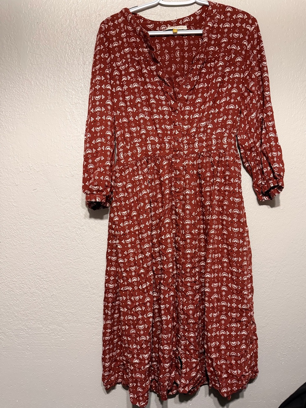 Woman’s size Large Downeast Viscose Dress Boho